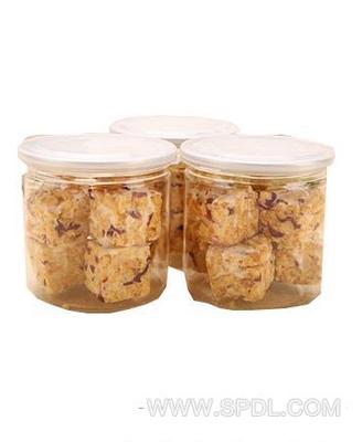 小葉蔓越莓牛軋沙琪瑪110g/罐-溫州市小葉農副產品-中國食品代理網【spdl.com】